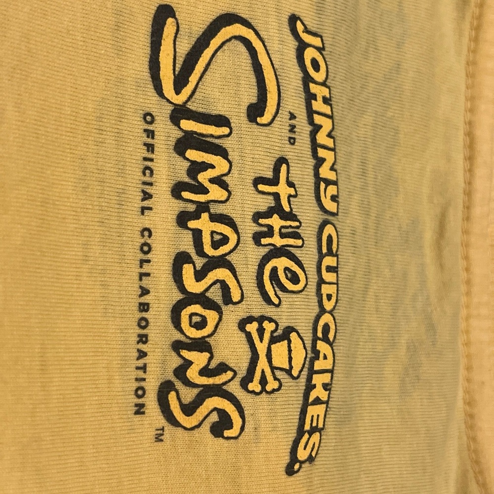 Johnny Cupcakes Simpsons Nelson T-shirt Medium Preowned - Picture 5 of 6